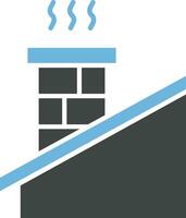 Chimney Icon Image. vector