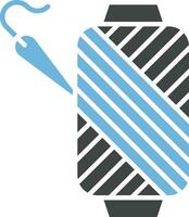 Needle and Thread Icon Image. vector