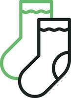 Socks icon vector image. Suitable for mobile apps, web apps and print media.