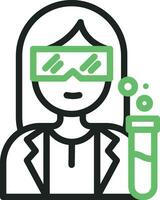Scientist icon vector image. Suitable for mobile apps, web apps and print media.