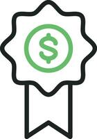 Reward icon vector image. Suitable for mobile apps, web apps and print media.