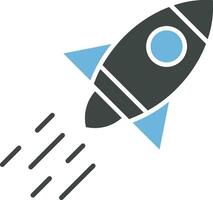 Rocket Icon Image. vector