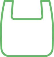 Plastic Bag icon vector image. Suitable for mobile apps, web apps and print media.