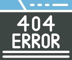 404 Error Icon Image. vector