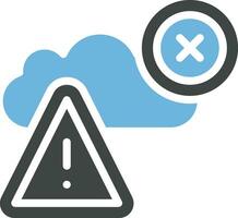 Access Denied Icon Image. vector