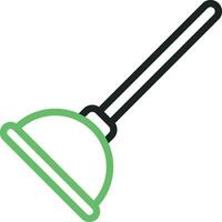 Plunger icon vector image. Suitable for mobile apps, web apps and print media.