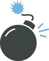 Bomb Icon Image. vector