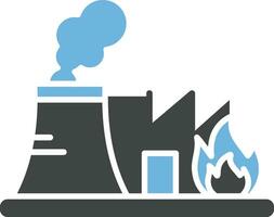 Incinerator Icon Image. vector