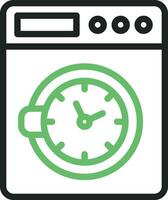 Timer icon vector image. Suitable for mobile apps, web apps and print media.