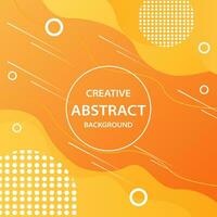 geomatric creative background design with modern and bright color vector