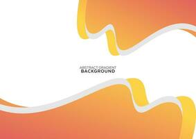 abstract gradient background template design vector