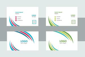 Business Card  Design template. vector