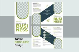 Modern Corporate Brochure Design Template. vector
