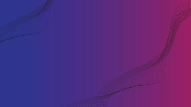 abstract background design in gradient style with curved lines vector