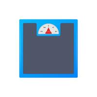 Scales icon. Libra isolated on white background. Vector illustration.