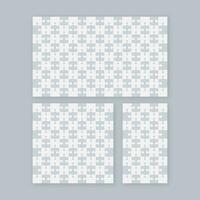 Puzzle in 3d style on black background. Modern banner for concept design. Vector modern banner. Business infographic template