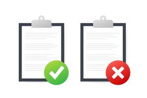 Clipboard with checklist icon. Clipboard with checklist icon for web. Vector illustration
