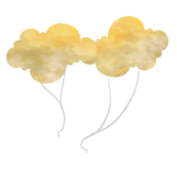 süße Wolke kawaii png