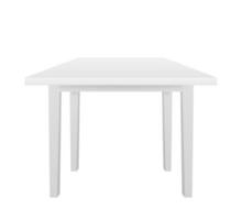 White Table, Platform, Stand. Template for Object Presentation. Vector stock illustration