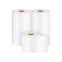 Vintage toilet paper, great design for any purposes. Flat pattern. Vector pattern