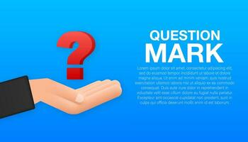 Ask help sign. Question mark sign icon. Faq concept. Answer question. Vector stock illustration