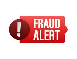 Fraud alert. Security Audit, Virus Scanning, Cleaning, Eliminating Malware, Ransomware Vector stock illustration