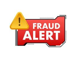 Fraud alert. Security Audit, Virus Scanning, Cleaning, Eliminating Malware, Ransomware Vector stock illustration