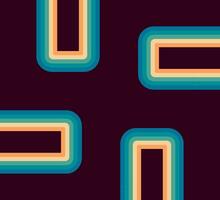 70s, 1970 abstract vector stock retro lines background. Vector illustration.