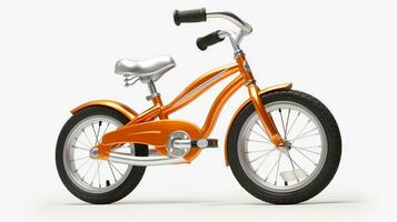 Displaying a 3D miniature Cruiser Bike. Generative AI photo