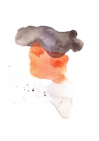 abstrakt vattenfärg element png