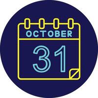 31 October Vector Icon