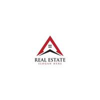 Initial letter A logo vector design template. Real estate logo template.