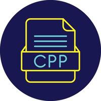 CPP File Format Vector Icon