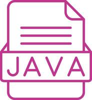 Java archivo formato vector icono