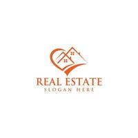 Creative real estate logo design and property logo vector