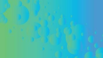 Green and blue abstract circle gradient modern graphic background vector