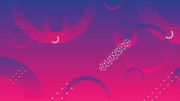 Purple and red abstract circle gradient modern graphic background vector