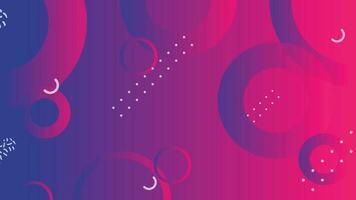 Purple and red abstract circle gradient modern graphic background vector