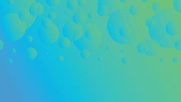Green and blue abstract circle gradient modern graphic background vector
