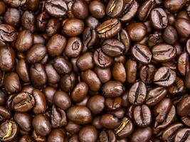 coffee beans background close up photo