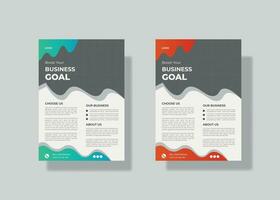 flyer template, creative modern simple minimalist school vector illustrator and clean flyer design print template.