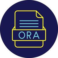 ORA File Format Vector Icon