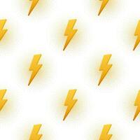 Set Lightning bolt dolts style. Thunder bolt, lighting strike expertise. Vector illustration