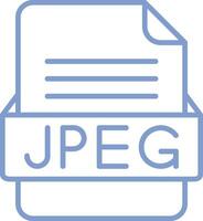 jpeg archivo formato vector icono