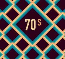 70s, 1970 abstract vector stock retro lines background. Vector illustration.