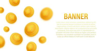 Golden coin jackpot win on gold background. Vector icon. Golden background. Casino jackpot