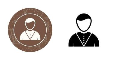 Casino Dealer Vector Icon