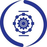 Automated Process Vector Icon
