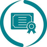 Certificate Vector Icon