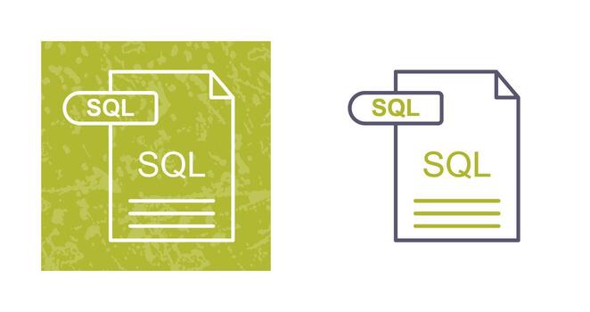 SQL Vector Icon